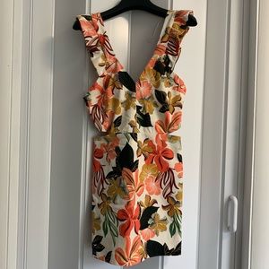 ZARA FLORAL ROMPER